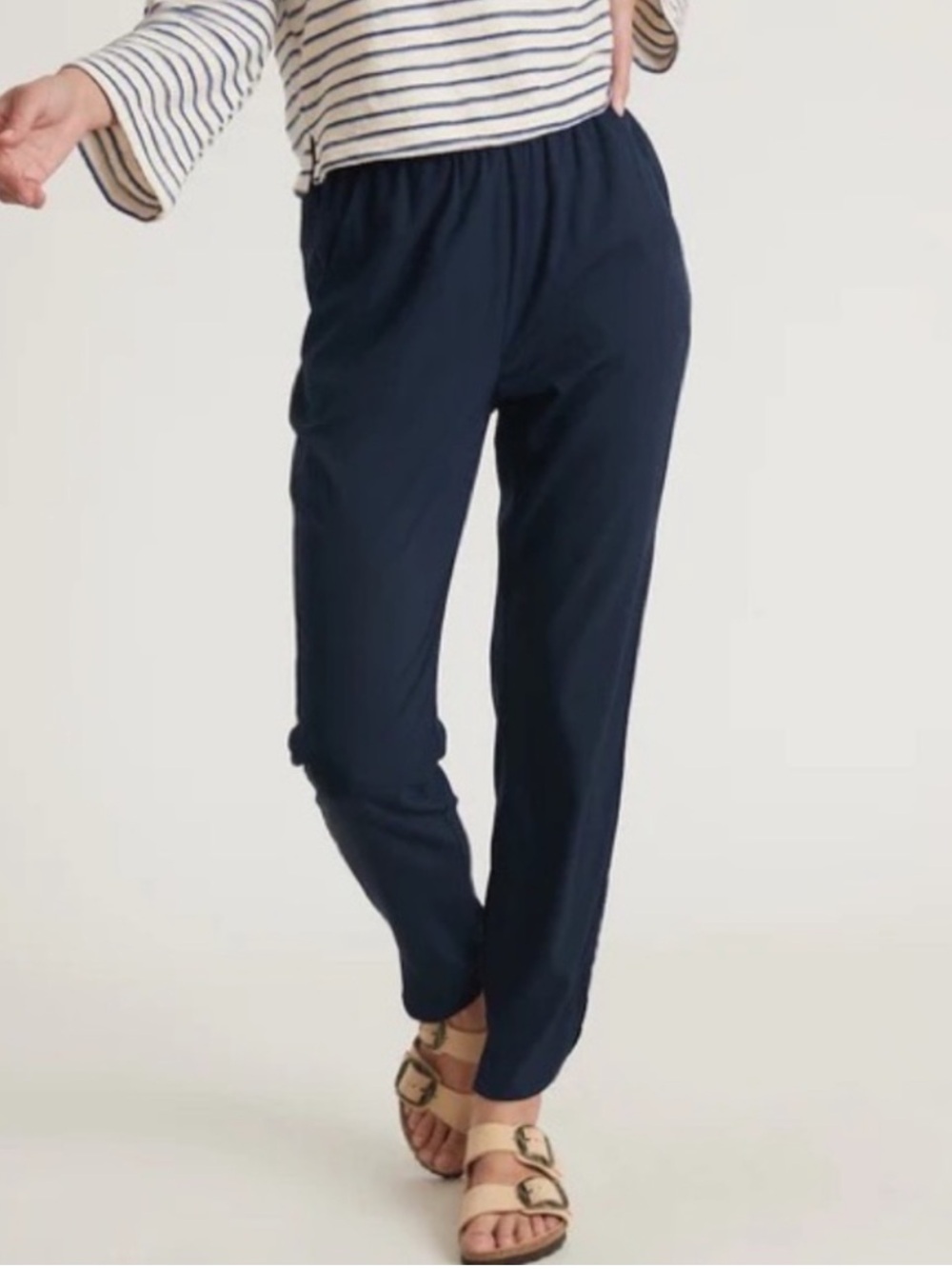 Marine Layer Respun Allison Pant Size Medium Petit Blue